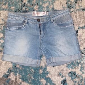 Bum lifting denim shorts size 6